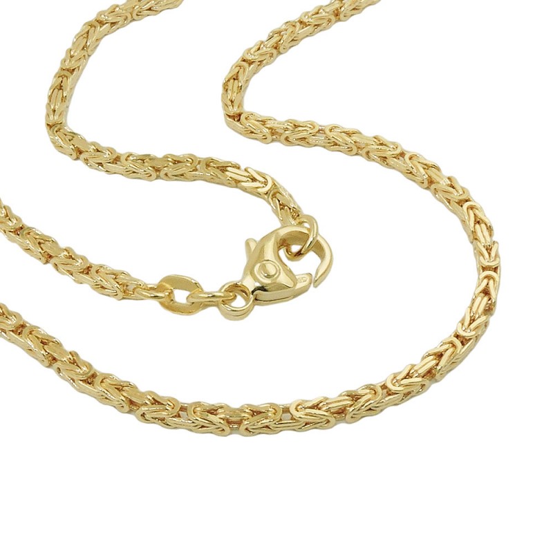 585 Gold Armband prachtvolle Königskette 14 Karat 18,5 cm