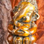 Ganesha als niedliches Baby aus Messing - 21 cm - 4 kg