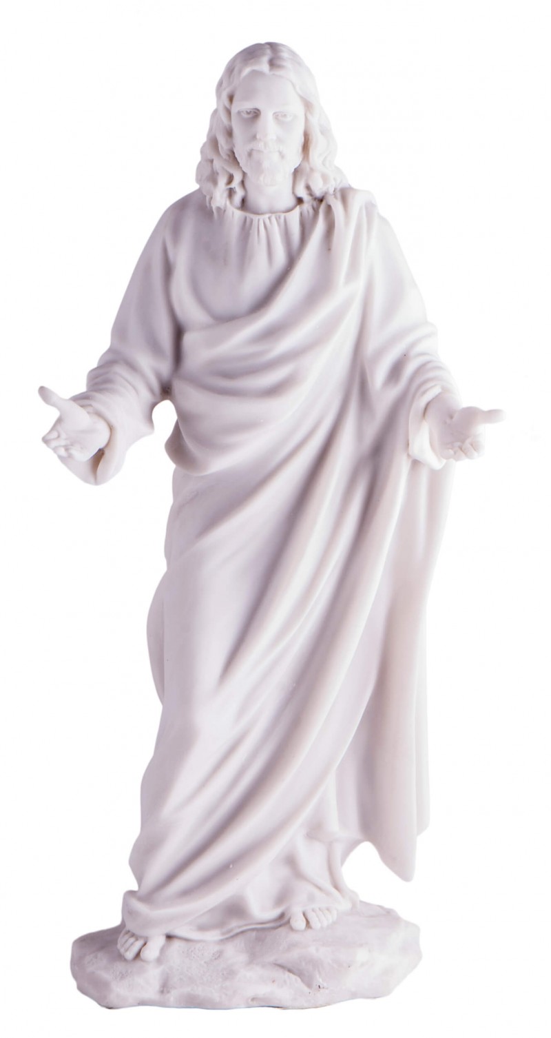 Kunststein Figur Jesus Kunstharz, 29,5cm