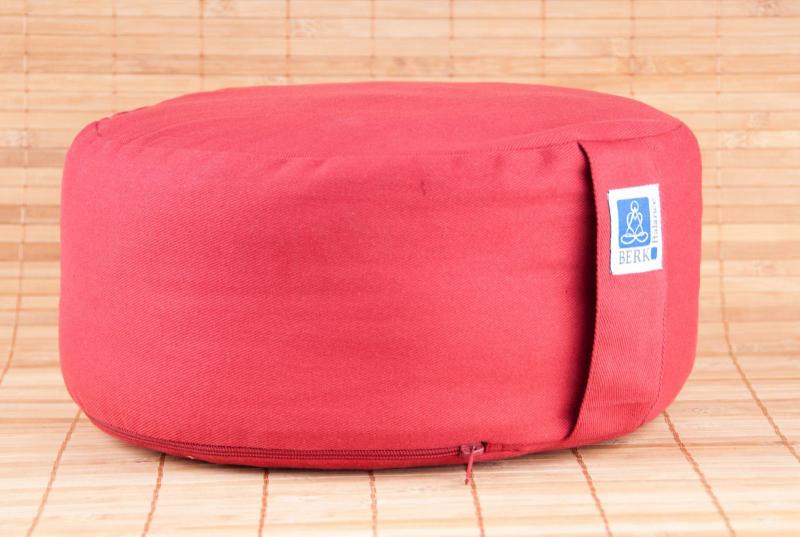 Zen Kissen mit Kapok gefüllt, ø 30cm, Höhe 14cm