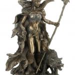Hel - Die Göttin der Unterwelt Figur aus Polyresin