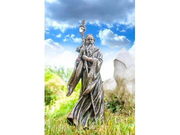 Merlin Figur aus Kunstharz, 47cm